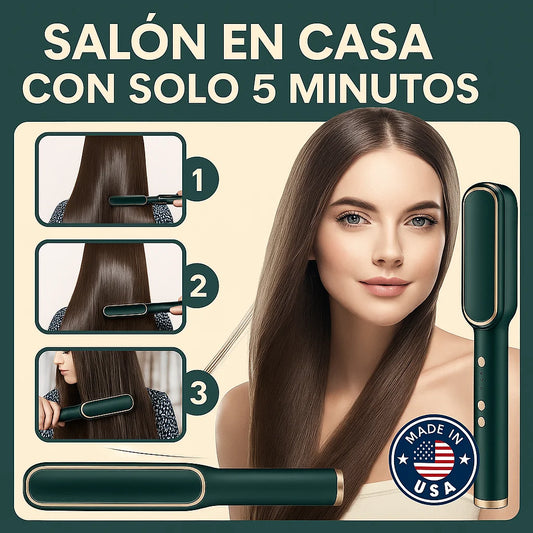 Cepillo Alisador 3 En 1