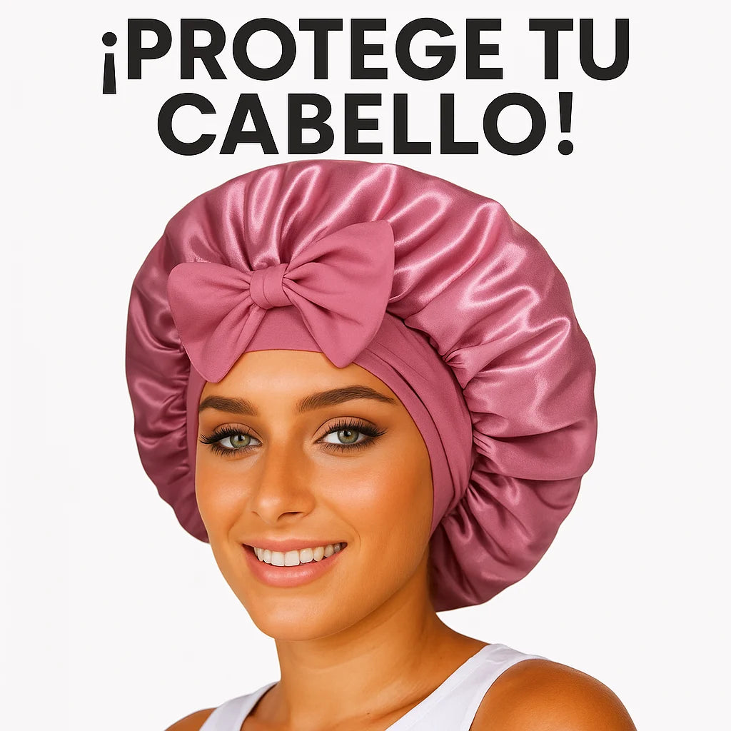 💖 Gorro de Satín Premium | Cuida tu Cabello Mientras Duermes