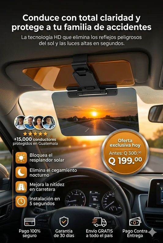 VISOR HD DE AUTOS