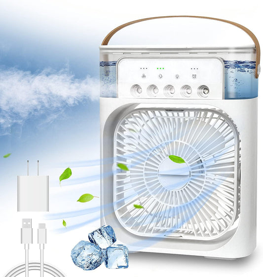 Ventilador Humificador: Mantente Fresco Con Solo un Click